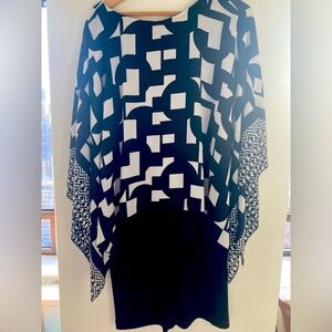 Joseph Ribkoff black and white dress